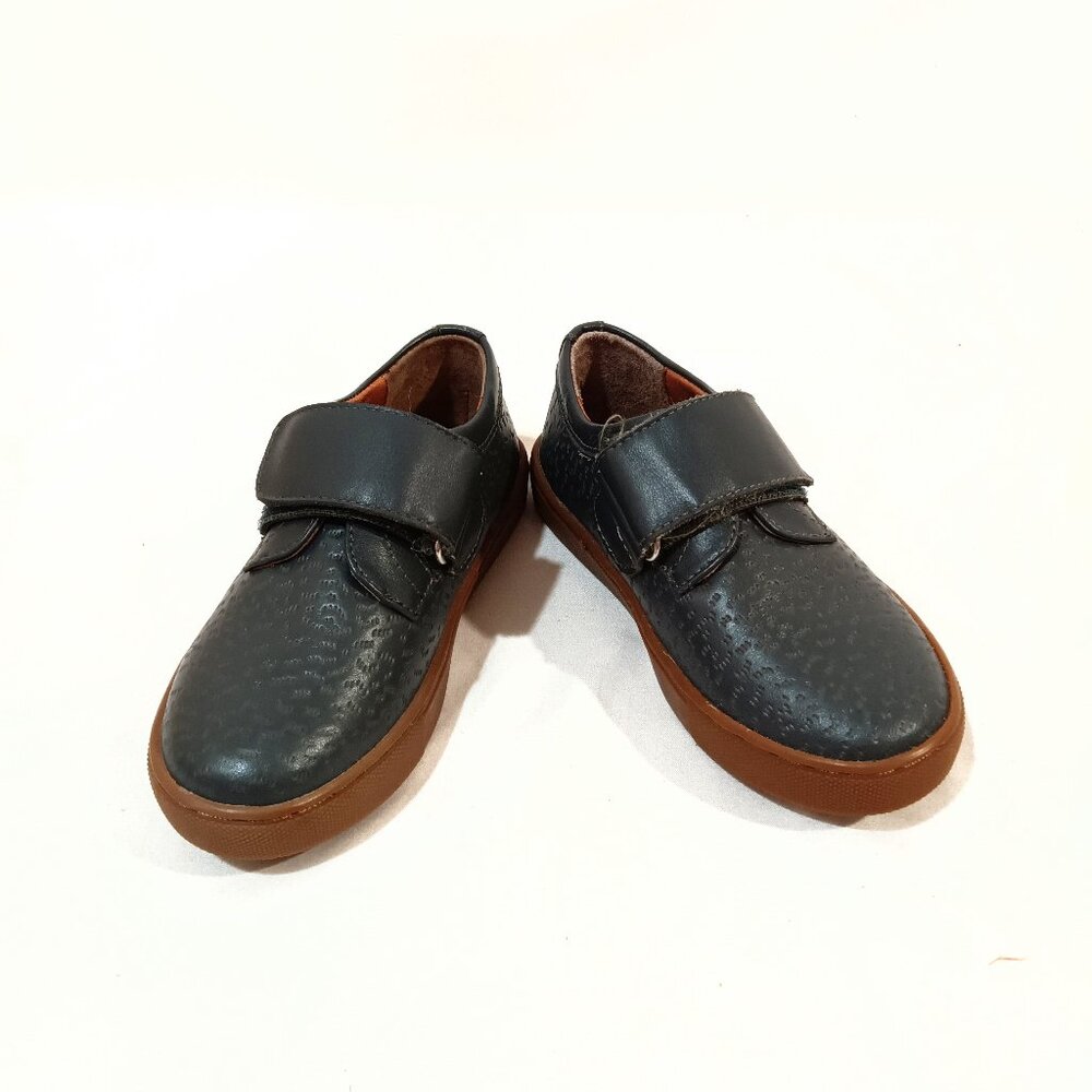 Venettini Shoe Kids Loafers Grey Color New Flats Velcro